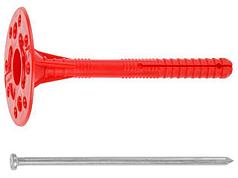 Дюбель для теплоизоляции 10х160 мм с металлич. гвоздем (100 шт в коробе) STARFIX