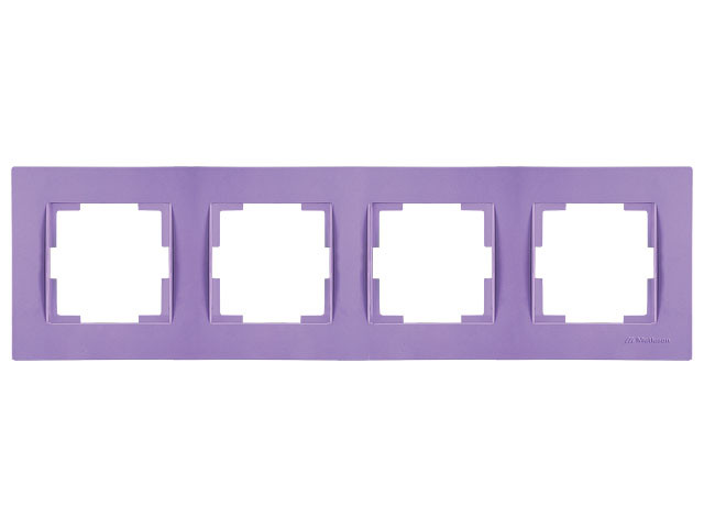 Рамка 4-ая горизонтальная пурпурная, RITA, MUTLUSAN