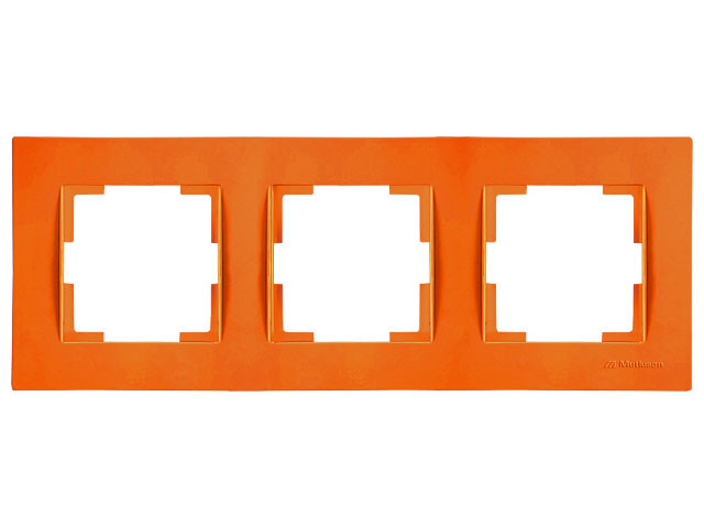 Рамка 3-ая горизонтальная оранжевая, RITA, MUTLUSAN