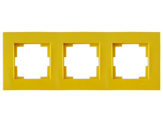 Рамка 3-ая горизонтальная желтая, RITA, MUTLUSAN, фото 1