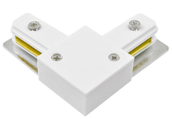 Коннектор PTR CL-WH L-обр., белый JAZZWAY, фото 1