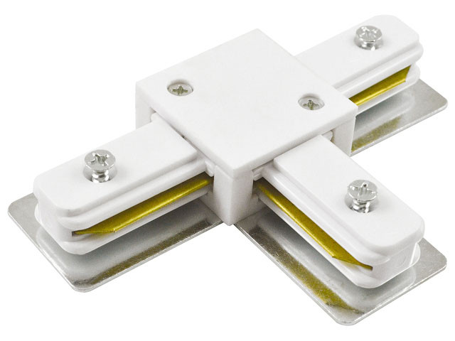 Коннектор PTR CT-WH T-обр., белый JAZZWAY