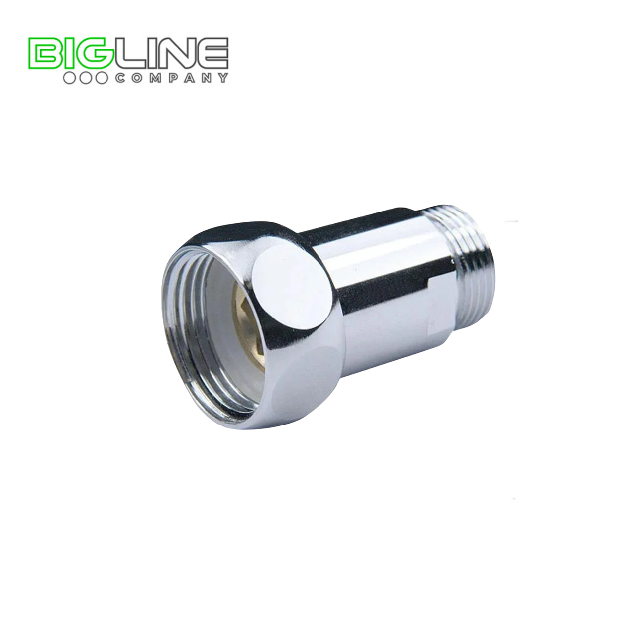 Соединение прям.ГШ 25*25 (хром)