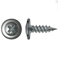 Саморез 4.2х32 мм с прессшайбой, цинк, острый (500 шт в карт. уп.) STARFIX