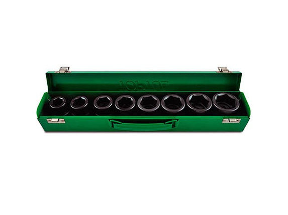 Набор головок ударн. 3/4" 19-36 мм 6 гр. 8пр. TOPTUL, фото 1