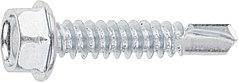 Саморез для фасадных систем 4.8х19 мм нерж.сталь (А2), DIN 7504-K (500 шт в карт. уп.)