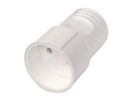 Розетка 1-ая переносная (б/з, 16А, 250В) белая, BYLECTRICA, фото 1