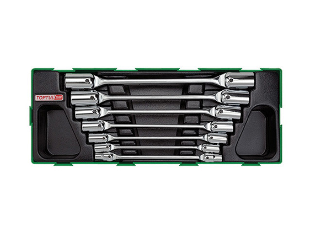 Набор-сет ключей шарнирных 7предм. TOPTU