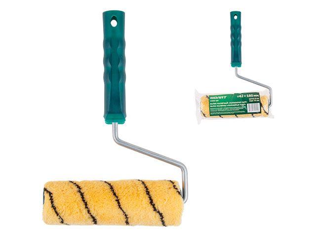 Валик "ПОЛИАКРИЛ ТИГР" 42-180мм с ручкой 8мм ВОЛАТ