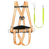 Пояс строительный лямочный ППД строп А (капрон. лента), L-10м, КР-03 (ООО "Потенциал")