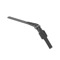 Крепление регулируемое для кронштейна желоба Standard, серый