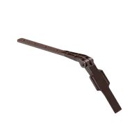 Крепление регулируемое для кронштейна желоба Standard, темно-коричневый