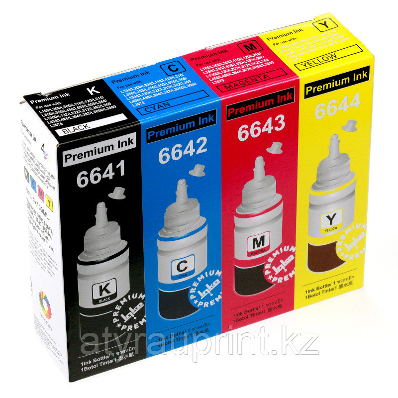 Оригинальные чернила Epson 664 для L100,L110,L120,L200,L210,L222,L300,L350,L355,L366, фото 1