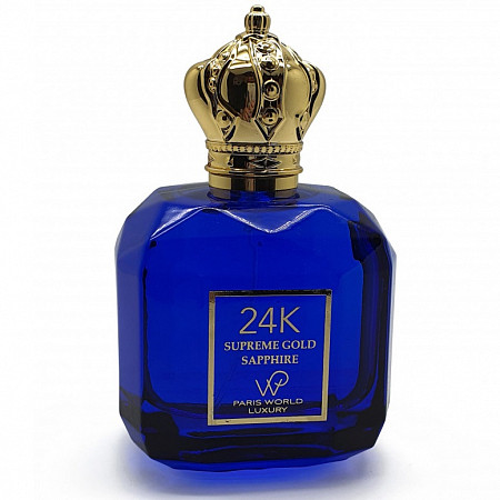 PARIS WORLD LUXURY 24K SUPREME GOLD SAPPHIRE парфюмерная вода100 ml *Tester