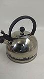 Уценка! Чайник для плиты со свистком 2,8 л MALLONY MAL-CITY-01, фото 3