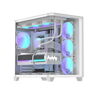 Компьютерный корпус Formula V Crystal U2 Floe White без Б/П, фото 1