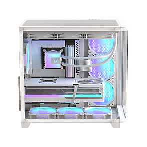 Компьютерный корпус Formula V Crystal U2 Floe White без Б/П, фото 3