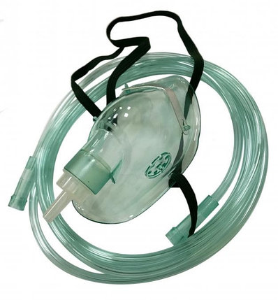 Кислородная маска с трубкой стандартной длины., фото 1