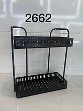 Полка металлическая,2-полки 2662B