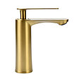 Смеситель для умывальника ATLAS LEO, LE1002211, цинк, матовое золото, фото 2