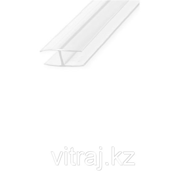Профиль DG-12 Н уплотнительный прозрачный белый | 3000мм. | 10мм. | FGD-99 CL, фото 1