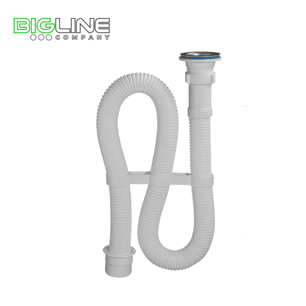 Сифон "ОРИО" А3011 гофрированный 1 1/2" 40/50 белый