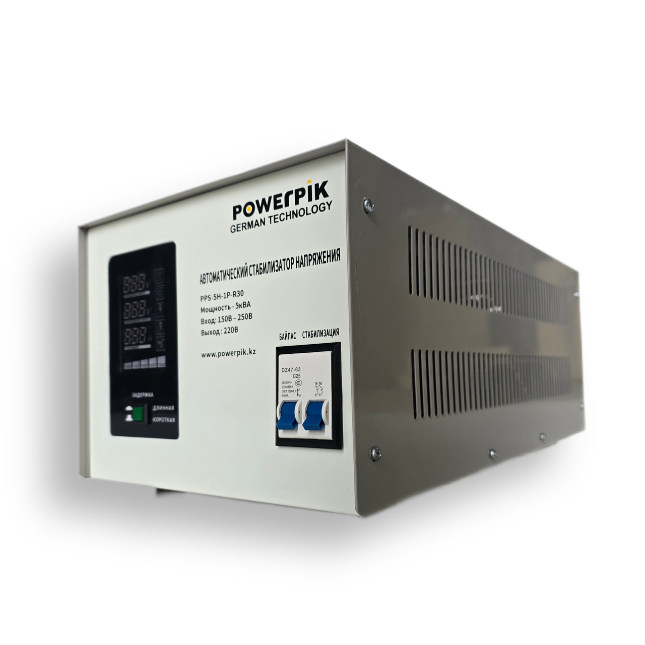 Стабилизатор напряжения 5кВА, 220В, PowerPik, фото 1