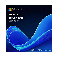 ПО для сетевого оборудования Dell Windows Server 2025 Standard ROK (634-CVFM) белый
