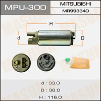 MPU-300, MR993340, Насос топливный MITSUBISHI PAJERO V73W 2000-2006, MASUMA