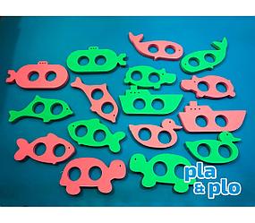 Коннектор плоский для нудлов Pla Plo