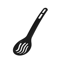 Шумовка Simple (черный) Полимербыт