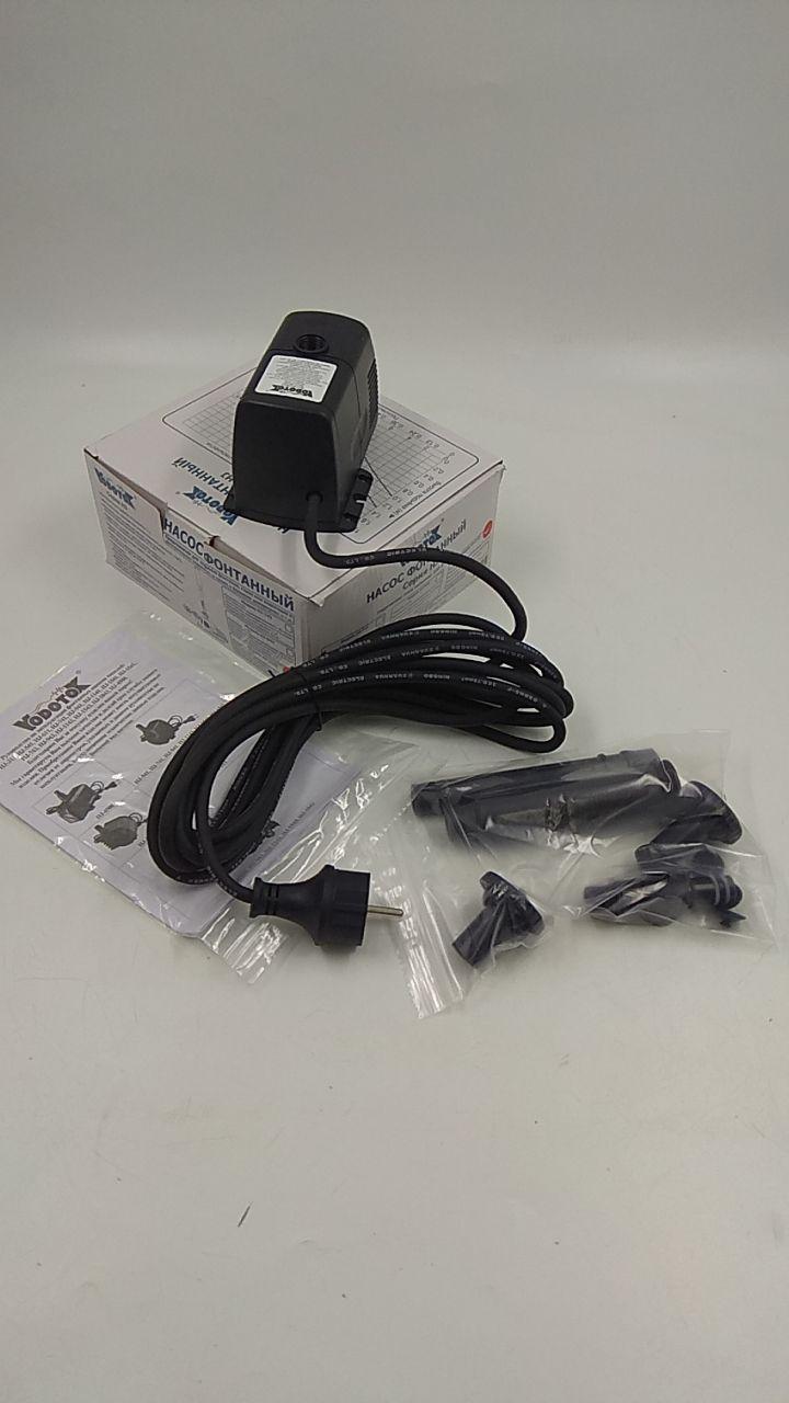 Уценка 24-1388 Насос для фонтана "Vodotok" HJ-1143 (напор 1м), фото 1