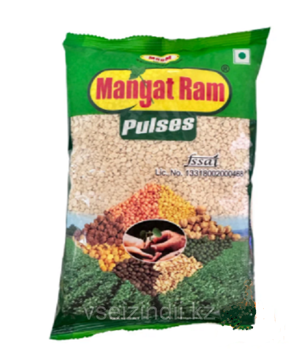 Горох Белый Урад дал (White Urad dal) 1 кг, Kanak, Индия, фото 1