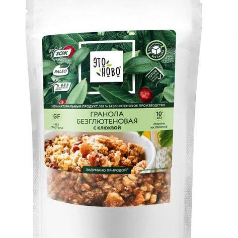 Гранола безглютеновая с клюквой, фото 1