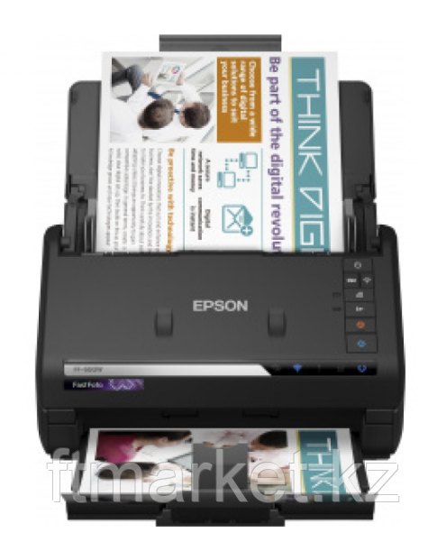 Сканер Epson FastFoto FF-680W (EMEA), B11B237401, A4, 600x600, 48/24-bit, 80 фото 10х15/мин, USB2.0, Wi-Fi, фото 1
