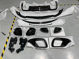 Карбоновый обвес для Mercedes Benz W213 E class 2017-2020 аэродинамический тюнинг