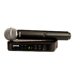 Радиосистема Shure BLX24E/SM58, профессиональный беспроводной микрофон