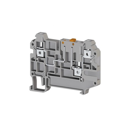 Клеммник 3-х выводной, 4 мм.кв., (серый); AVK 4CEA, фото 1