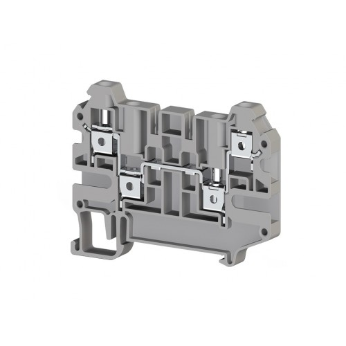 Клеммник 4-х выводной, 4 мм.кв., (красный); AVK 4CC, фото 1