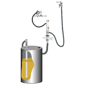 Комплект для откачки масла из бочки SAMOA PM2 3/1 379000