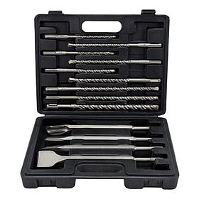 Набор буров и зубил по бетону MATRIX 13шт. 71098