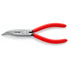Длинногубцы KNIPEX  изогнутые с резцом 160 мм 25 21 160
