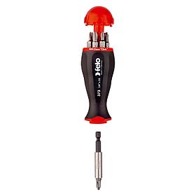 Отвертка Felo с магнитным держателем под биты с набором бит SL/PH/PZ 8шт. 37310805