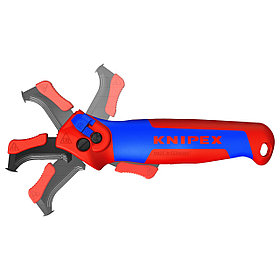 Нож для зачистки с пяткой и храповым механизмом KNIPEX 16 50 145 SB