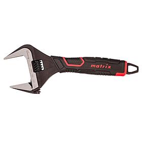 Ключ разводной PRO MATRIX тонкие губки фосфатированный двухкомпонентная рукоятка 250мм 15578