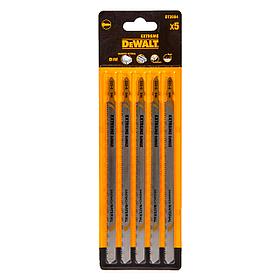 Пилка для лобзика по металлу DeWALT EXTREME 5шт. DT2084-QZ