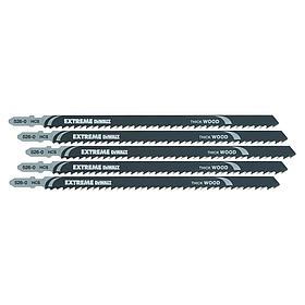 Пилка для лобзика по дереву DeWALT T744D 5шт. DT2167-QZ