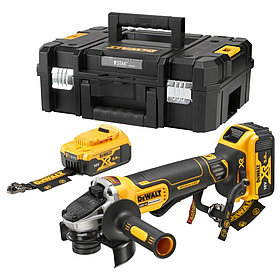 Аккумуляторная угловая шлифмашина DeWALT DCG406P2LRT-XJ