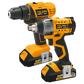 Набор аккумуляторного инструмента Tolsen 2в1 87240