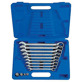 Набор комбинированных трещоточных ключей KING TONY 8-19 мм 13шт 13113MR